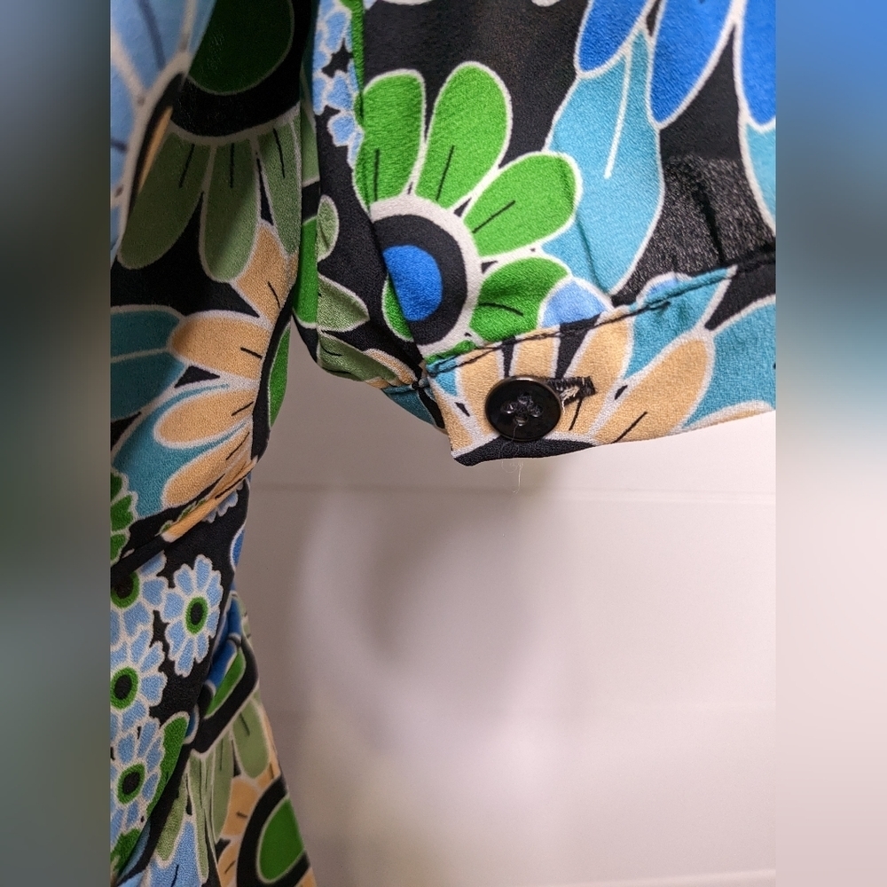 CABI Happy floral top size M - Picture 8 of 14